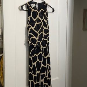 Animal print dress